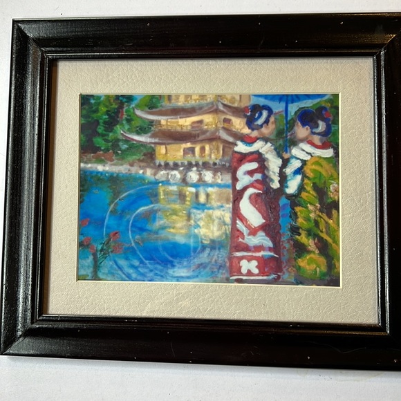 Beautiful Japan matted and framed print. Put it in any room if your home. - Picture 2 of 2